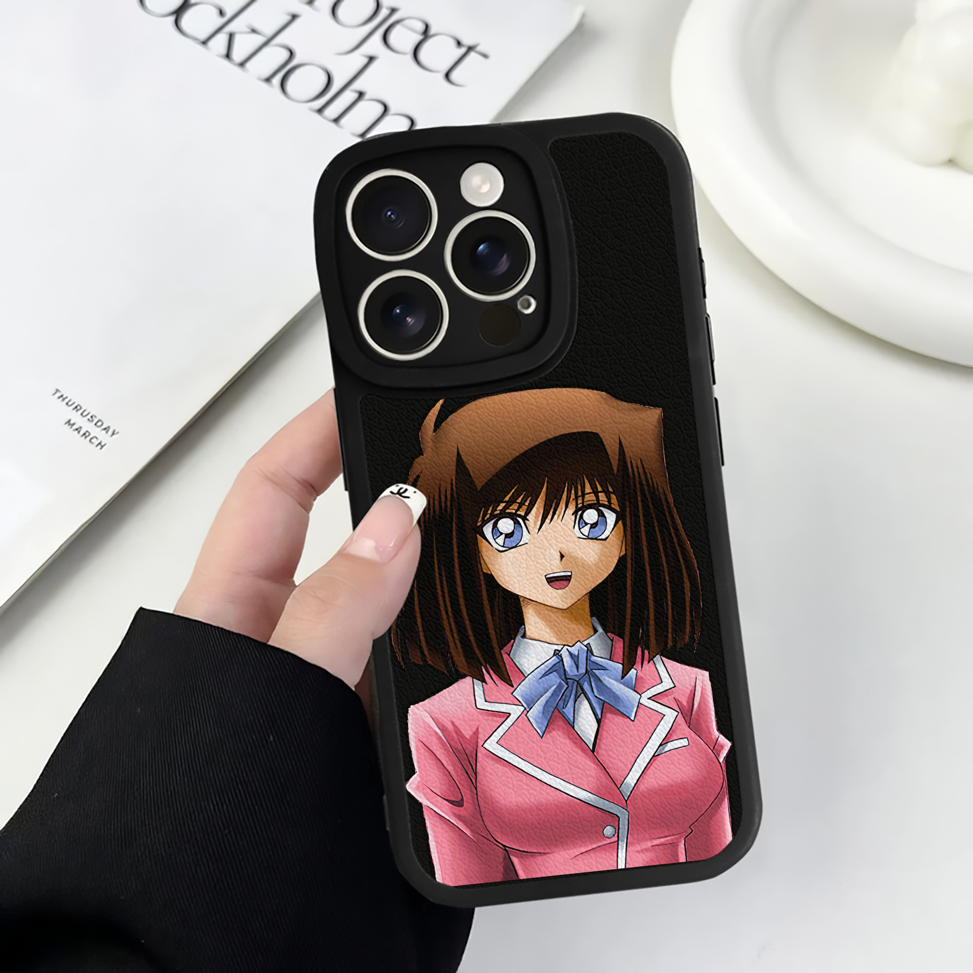 遊☆戯☆王 Yu-Gi-Oh! 【iPhone 16シリーズ対応】シリコンスマホケース（レザー調） 材質：シリコン